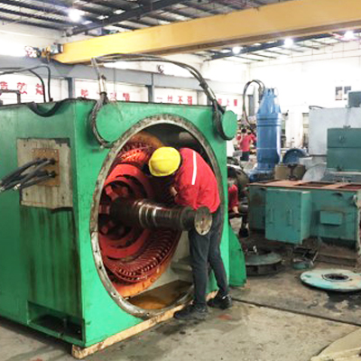 福海創(chuàng)5600KW高壓電機維修