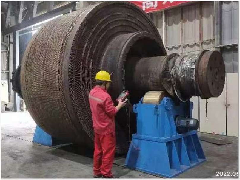 哈電集團280T轉(zhuǎn)子定子大修前照片