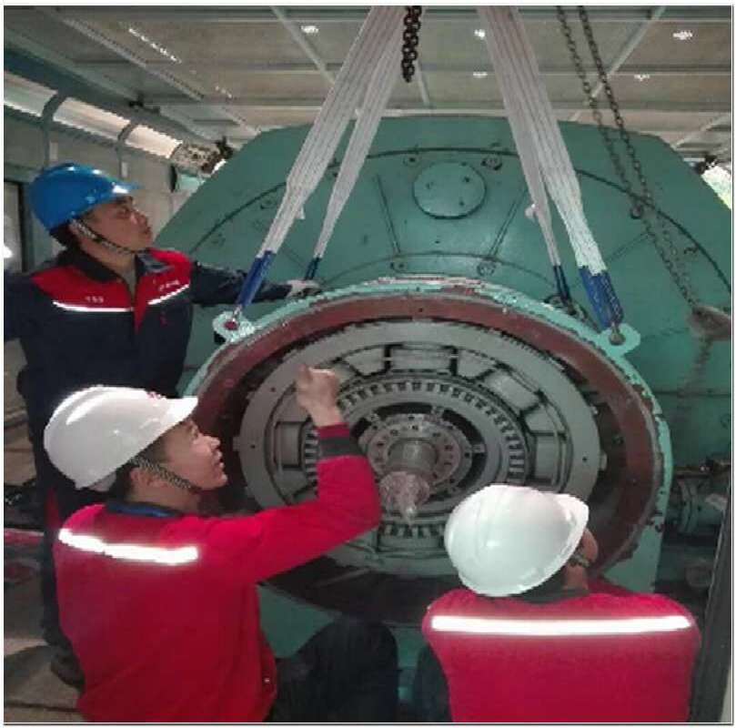 某海油電廠現(xiàn)場檢修