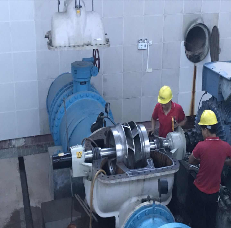 雙吸泵維修案例