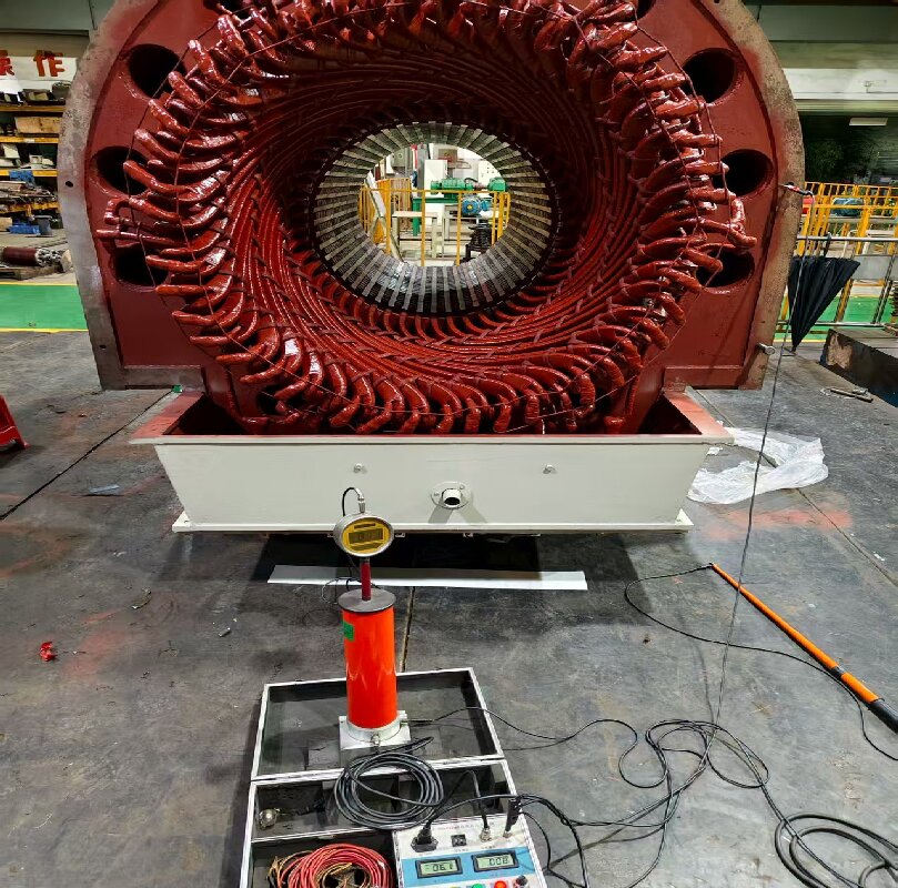 某制糖公司發(fā)電機更換線圈